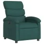Sillón reclinable eléctrico tela verde oscuro by , Armchairs - Ref: Foro24-3203960, Price: 239,98 €, Discount: %