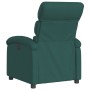 Sillón reclinable eléctrico tela verde oscuro by , Armchairs - Ref: Foro24-3203960, Price: 244,55 €, Discount: %