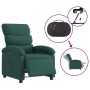 Sillón reclinable eléctrico tela verde oscuro by , Armchairs - Ref: Foro24-3203960, Price: 244,55 €, Discount: %