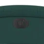 Sillón reclinable eléctrico tela verde oscuro by , Armchairs - Ref: Foro24-3203960, Price: 239,98 €, Discount: %