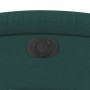 Sillón reclinable eléctrico tela verde oscuro by , Armchairs - Ref: Foro24-3203960, Price: 244,55 €, Discount: %