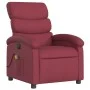 Sillón de masaje reclinable eléctrico tela rojo tinto by , Armchairs - Ref: Foro24-3203969, Price: 254,80 €, Discount: %