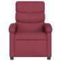 Sillón de masaje reclinable eléctrico tela rojo tinto by , Armchairs - Ref: Foro24-3203969, Price: 254,80 €, Discount: %