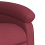 Sillón de masaje reclinable eléctrico tela rojo tinto by , Armchairs - Ref: Foro24-3203969, Price: 250,22 €, Discount: %