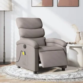 Elektrischer Massage-Fernsehsessel in Grau-Taupe-Stoff von , Sessel - Ref: Foro24-3203974, Preis: 257,90 €, Rabatt: %