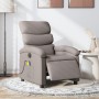 Elektrischer Massage-Fernsehsessel in Grau-Taupe-Stoff von , Sessel - Ref: Foro24-3203974, Preis: 253,29 €, Rabatt: %