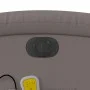 Sillón reclinable de masaje eléctrico tela gris taupe de , Sillones - Ref: Foro24-3203974, Precio: 257,88 €, Descuento: %