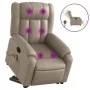 Sillón reclinable de masaje eléctrico cuero sintético capuchino by , Armchairs - Ref: Foro24-3205291, Price: 363,47 €, Discou...