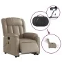 Sillón reclinable de masaje eléctrico cuero sintético capuchino by , Armchairs - Ref: Foro24-3205291, Price: 363,47 €, Discou...