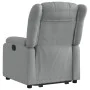 Sillón reclinable elevable de tela gris claro by , Armchairs - Ref: Foro24-3205316, Price: 314,36 €, Discount: %