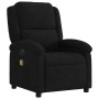 Sillón reclinable de masaje eléctrico terciopelo negro by , Armchairs - Ref: Foro24-3204295, Price: 262,29 €, Discount: %