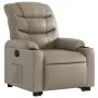 Sillón elevable eléctrico cuero artificial capuchino by , Armchairs - Ref: Foro24-3206619, Price: 348,73 €, Discount: %
