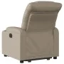 Elektrischer Aufstuhlsessel aus Kunstleder in Capuccino-Farbe. von , Sessel - Ref: Foro24-3206619, Preis: 348,73 €, Rabatt: %