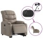 Elektrischer Aufstuhlsessel aus Kunstleder in Capuccino-Farbe. von , Sessel - Ref: Foro24-3206619, Preis: 325,45 €, Rabatt: %
