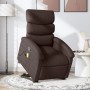 Verstellbarer Stoff-Fußmassagestuhl in dunkelbrauner Farbe. von , Sessel - Ref: Foro24-3203995, Preis: 300,59 €, Rabatt: %