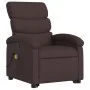 Verstellbarer Stoff-Fußmassagestuhl in dunkelbrauner Farbe. von , Sessel - Ref: Foro24-3203995, Preis: 317,42 €, Rabatt: %