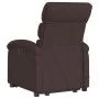 Verstellbarer Stoff-Fußmassagestuhl in dunkelbrauner Farbe. von , Sessel - Ref: Foro24-3203995, Preis: 317,42 €, Rabatt: %