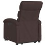 Verstellbarer Stoff-Fußmassagestuhl in dunkelbrauner Farbe. von , Sessel - Ref: Foro24-3203995, Preis: 300,59 €, Rabatt: %