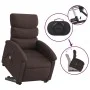 Verstellbarer Stoff-Fußmassagestuhl in dunkelbrauner Farbe. von , Sessel - Ref: Foro24-3203995, Preis: 317,42 €, Rabatt: %