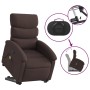 Verstellbarer Stoff-Fußmassagestuhl in dunkelbrauner Farbe. von , Sessel - Ref: Foro24-3203995, Preis: 300,59 €, Rabatt: %