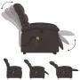 Verstellbarer Stoff-Fußmassagestuhl in dunkelbrauner Farbe. von , Sessel - Ref: Foro24-3203995, Preis: 317,42 €, Rabatt: %