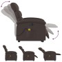 Verstellbarer Stoff-Fußmassagestuhl in dunkelbrauner Farbe. von , Sessel - Ref: Foro24-3203995, Preis: 300,59 €, Rabatt: %
