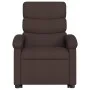 Verstellbarer Stoff-Fußmassagestuhl in dunkelbrauner Farbe. von , Sessel - Ref: Foro24-3203995, Preis: 317,42 €, Rabatt: %