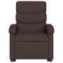 Verstellbarer Stoff-Fußmassagestuhl in dunkelbrauner Farbe. von , Sessel - Ref: Foro24-3203995, Preis: 300,59 €, Rabatt: %