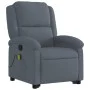 Sillón reclinable de masaje elevable terciopelo gris oscuro de , Sillones - Ref: Foro24-3204312, Precio: 315,08 €, Descuento: %