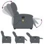 Sillón reclinable de masaje elevable terciopelo gris oscuro de , Sillones - Ref: Foro24-3204312, Precio: 315,08 €, Descuento: %