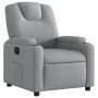 Sillón reclinable eléctrico tela gris claro by , Armchairs - Ref: Foro24-3204344, Price: 234,75 €, Discount: %