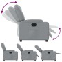Sillón reclinable eléctrico tela gris claro by , Armchairs - Ref: Foro24-3204344, Price: 234,75 €, Discount: %