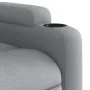 Sillón reclinable eléctrico tela gris claro by , Armchairs - Ref: Foro24-3204344, Price: 256,44 €, Discount: %