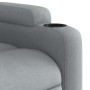 Sillón reclinable eléctrico tela gris claro by , Armchairs - Ref: Foro24-3204344, Price: 234,75 €, Discount: %