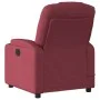 Sillón de masaje reclinable eléctrico tela rojo tinto by , Armchairs - Ref: Foro24-3204359, Price: 274,55 €, Discount: %