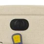 Elektrischer Massage-Fernsehsessel, Stoff in Cremefarbe. von , Sessel - Ref: Foro24-3204365, Preis: 271,58 €, Rabatt: %