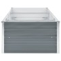 Arriate de jardín de acero galvanizado gris 240x80x45 cm de vidaXL, Maceteros y jardineras - Ref: Foro24-44842, Precio: 100,74 €