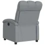 Sillón reclinable eléctrico tela gris claro by , Armchairs - Ref: Foro24-3204068, Price: 228,51 €, Discount: %