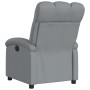 Sillón reclinable eléctrico tela gris claro by , Armchairs - Ref: Foro24-3204068, Price: 231,64 €, Discount: %