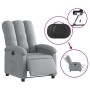 Sillón reclinable eléctrico tela gris claro by , Armchairs - Ref: Foro24-3204068, Price: 231,64 €, Discount: %