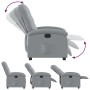 Sillón reclinable eléctrico tela gris claro by , Armchairs - Ref: Foro24-3204068, Price: 231,64 €, Discount: %