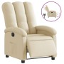 Elektrischer cremefarbener Stoffsessel mit Liegefunktion. von , Sessel - Ref: Foro24-3204077, Preis: 235,83 €, Rabatt: %