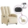 Elektrischer cremefarbener Stoffsessel mit Liegefunktion. von , Sessel - Ref: Foro24-3204077, Preis: 242,76 €, Rabatt: %