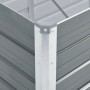 Graues Gartenbett aus verzinktem Stahl, 240 x 80 x 45 cm von vidaXL, Töpfe und Pflanzgefäße - Ref: Foro24-44842, Preis: 98,87...