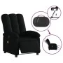 Sillón reclinable de masaje eléctrico tela negro by , Armchairs - Ref: Foro24-3204082, Price: 267,53 €, Discount: %