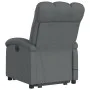 Silla de masaje reclinable de pie de tela gris oscuro de , Sillones - Ref: Foro24-3204105, Precio: 329,31 €, Descuento: %