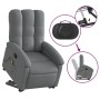 Silla de masaje reclinable de pie de tela gris oscuro by , Armchairs - Ref: Foro24-3204105, Price: 298,42 €, Discount: %