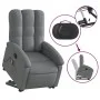 Silla de masaje reclinable de pie de tela gris oscuro de , Sillones - Ref: Foro24-3204105, Precio: 329,31 €, Descuento: %