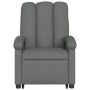 Silla de masaje reclinable de pie de tela gris oscuro by , Armchairs - Ref: Foro24-3204105, Price: 298,42 €, Discount: %