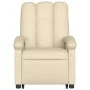 Verstellbarer Stoff-Fußmassagestuhl in Cremefarbe. von , Sessel - Ref: Foro24-3204113, Preis: 290,39 €, Rabatt: %